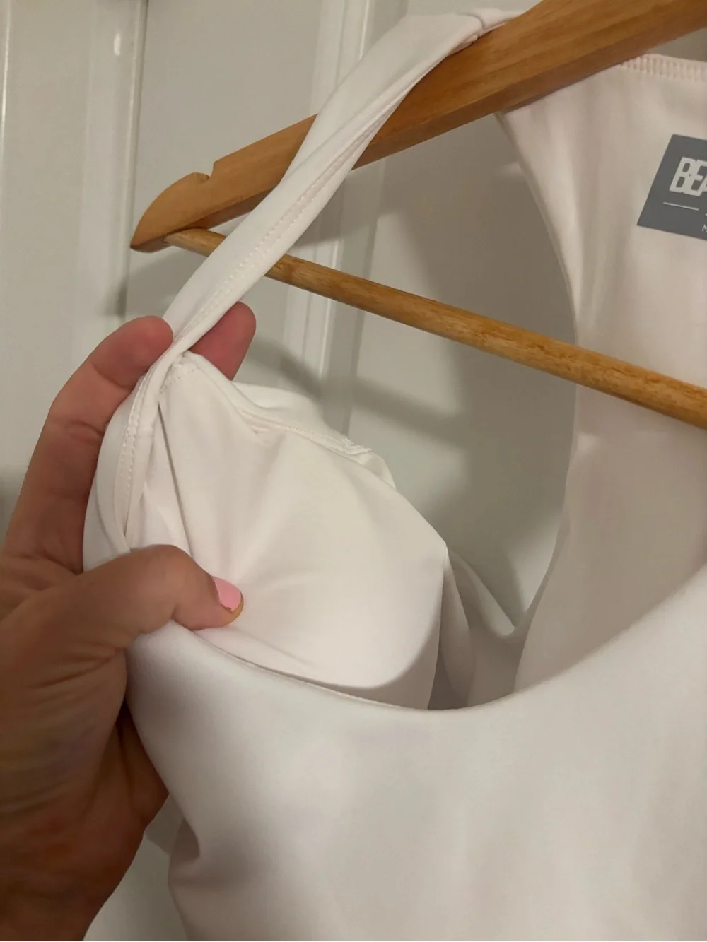 NEW BEACH RIOT Yara Crop Top Courtside White Matte Sizes S, M, L